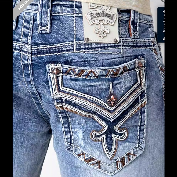 Rock Revival Other - ROCK⚜️REVIVAL Mens Size 34 Remedy Straight Regular Fit Jeans